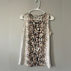 Cheetah print tanktop